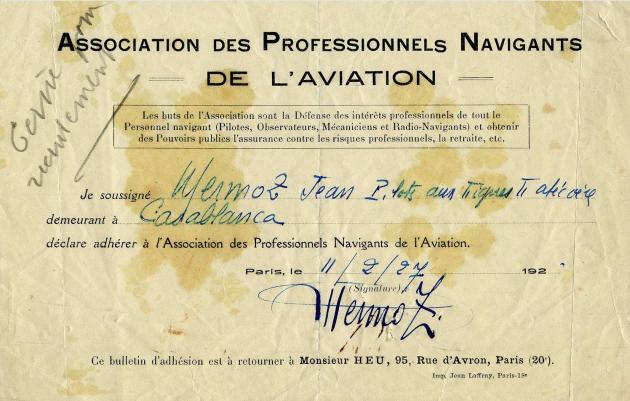 Assiociation des professionnels navigants de l aviation