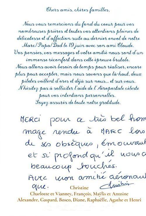 Ecrits sans adresse