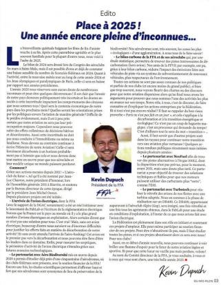 Edito annee 2025