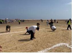 Ramassage de cailloux